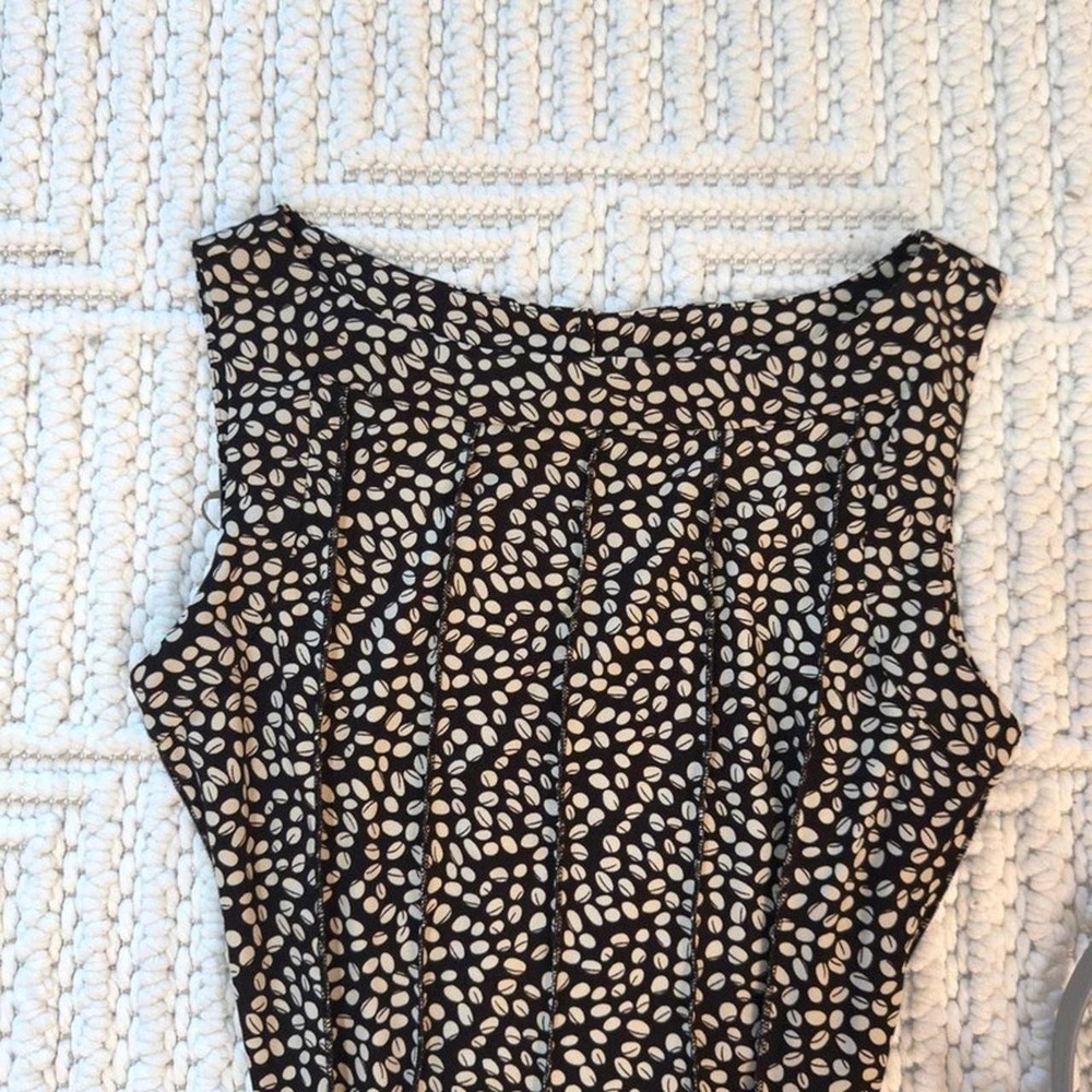 y2k forever espresso bean pleated midi dress - Picture 3 of 6